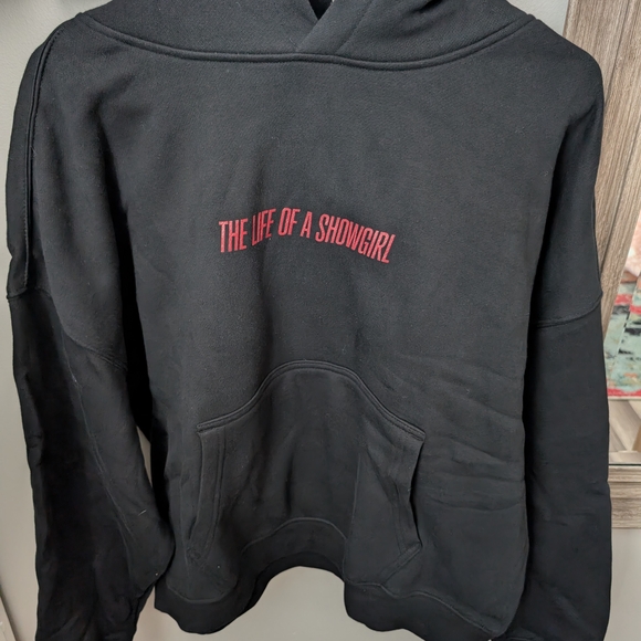 Black Hoodie with Graphic Print - Picture 3 of 3